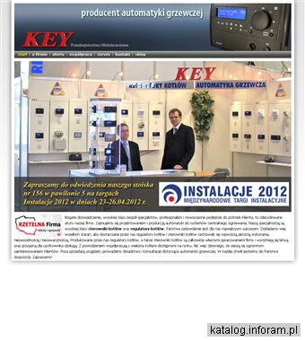 Regulatory kotłów, regulatory pogodowe od KEY