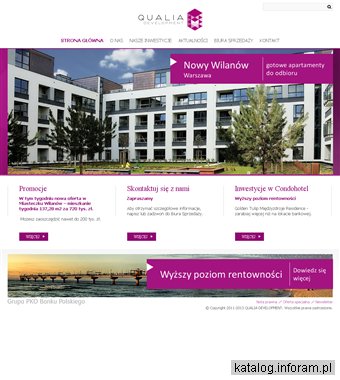 QUALIA DEVELOPMENT sprzedaż apartamentów