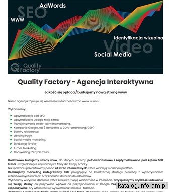 Działania w social media - Quality Factory
