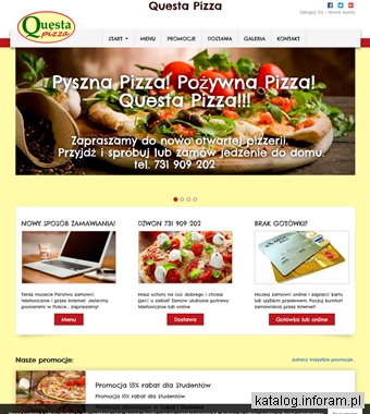www.questapizza.pl Nowa pizzeria