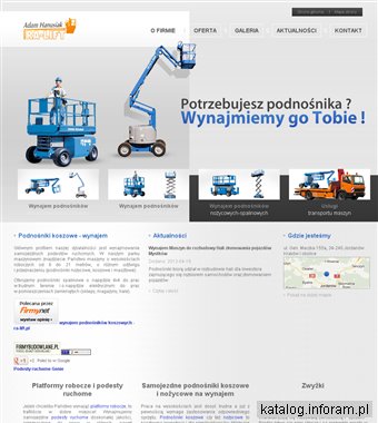 Podnośniki na wysokości- Ra-lift.pl