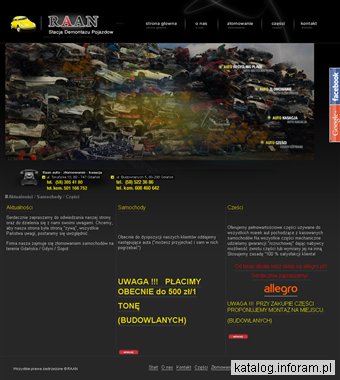 RAAN Złomowanie pojazdów Trójmiasto