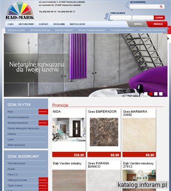 RAD-MARK płytki Tubądzin Tomaszów Lubelski