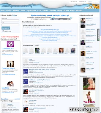 Portal Społecznościowy www.rajbox.pl