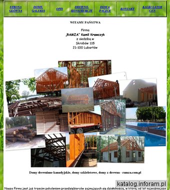 Domy szkieletowe - domy z drewna - ramza.com.pl