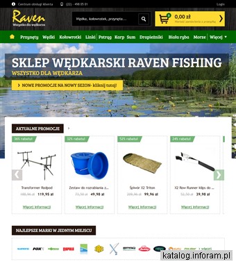 Sklep wędkarski internetowy - raven-fishing.pl