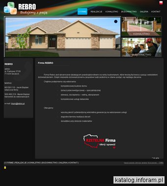 Rebro - domy - bramy i ogrodzenia