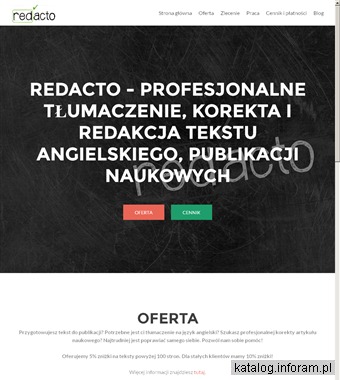 Tłumaczenie publikacji naukowych - redacto.pl