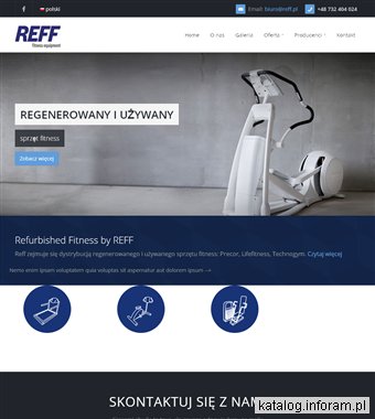 Sprzęt fitness- reff.pl