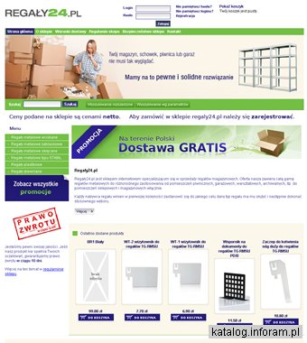 Tanie regały metalowe