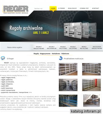 Regały magazynowe reger
