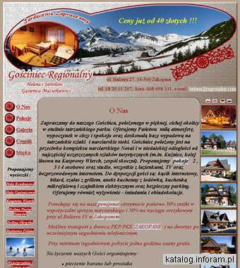 Noclegi Zakopane, kwatery Zakopane