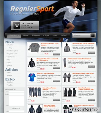 sklep internetowy - Adidas, Puma