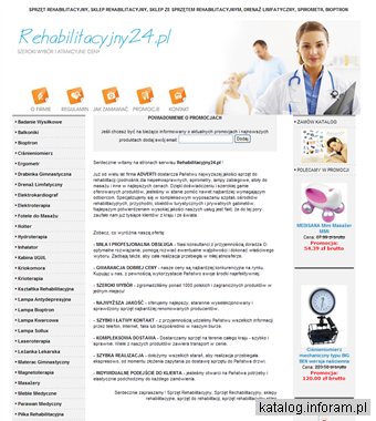 sprzęt rehabilitacyjny