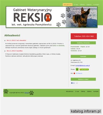 Gabinet Weterynaryjny Reksio