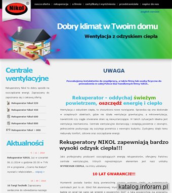 Rekuperatory-nikol.pl - rekuperatory