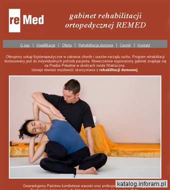 Gabinet rehabilitacji Warszawa
