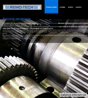 REMO-TECH obróbka metali Bydgoszcz