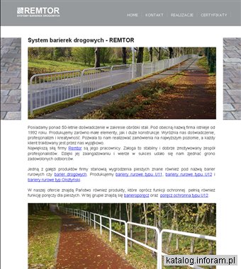 Barieroporęcz od firmy Remtor