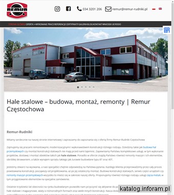 Hale stalowe Częstochowa -remur-rudniki.pl