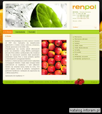 Warzywa obierane Warszawa