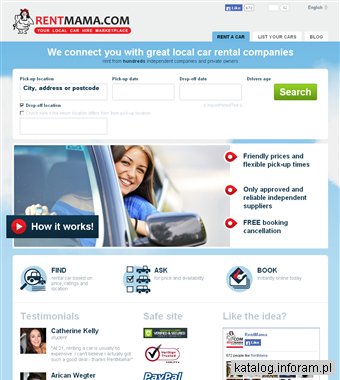 Wypożyczalnia samochodów RentMama