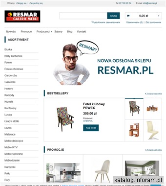 Sklep z meblami - Resmar.pl
