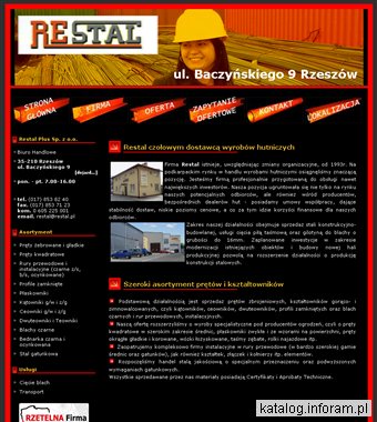 Wyroby hutnicze Rzeszów, tania stal zbrojeniowa - „Restal Plus” Sp. z o.o.