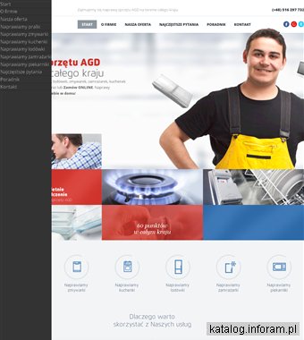 Naprawa sprzętu AGD na terenie całego kraju