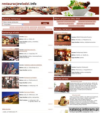 Restauracje w Łodzi