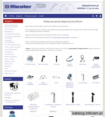 Lampy laryngologiczne - riester.pl