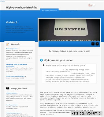 Wykrywanie podsłuchów