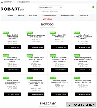 Sklep BHP Łódź - robartbhp.pl