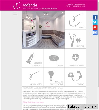 RODENTIA chirurg szczękowo-twarzowy Opole