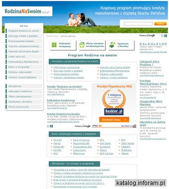 Rodzina na swoim - kredyty miekszkaniowe