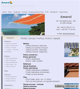 Rolety Poznań