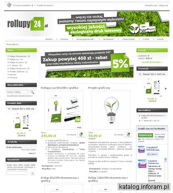 www.rollupy24.pl - Sklep z banerami rollup
