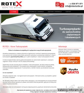 Rotex Nowe Turbosprężarki