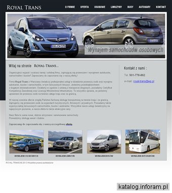 Royal Trans wynajem autokarów Warszawa