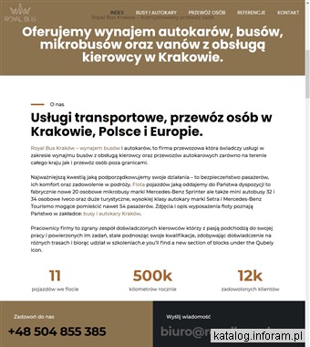 Royal Bus - wynajem busów Kraków