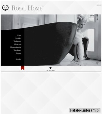 Royal Home - Wyposażenie łazienek - Produkty są wykonywane ręcznie