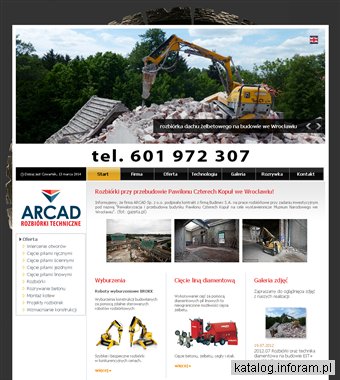 Arcad - rozbiórki techniczne