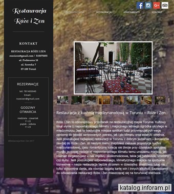 RÓŻE I ZEN restauracja Toruń