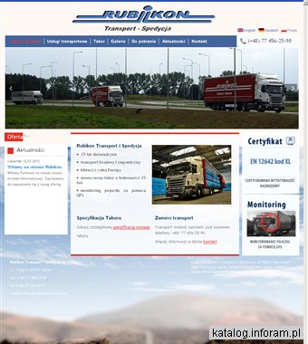 Transport Opole – profesjonalna spedycja – RUBIKON