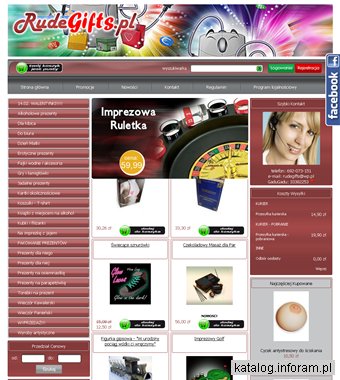 Śmieszne prezenty świąteczne lub na 18