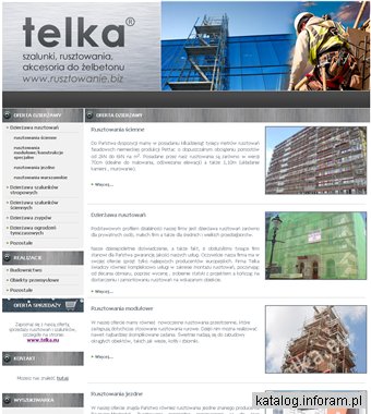 Wynajm szalunków, dzierżawa rusztowań