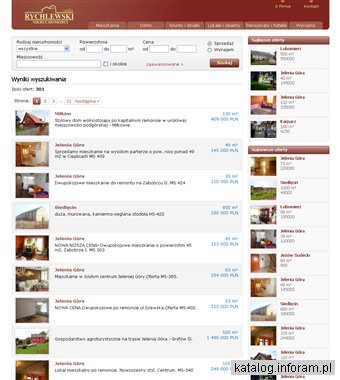 Nieruchomości Jelenia Góra Rychlewski Remigiusz