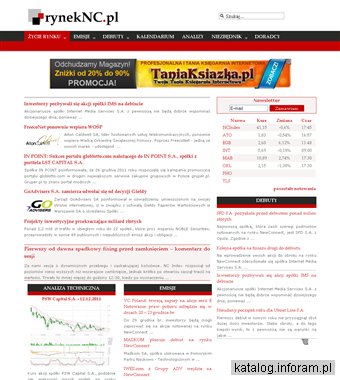 RynekNC.pl – informacje z rynku NewConnect