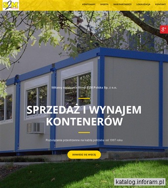 S2M POLSKA kontenery biurowe łódź