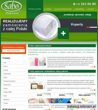 Sabo - opakowania